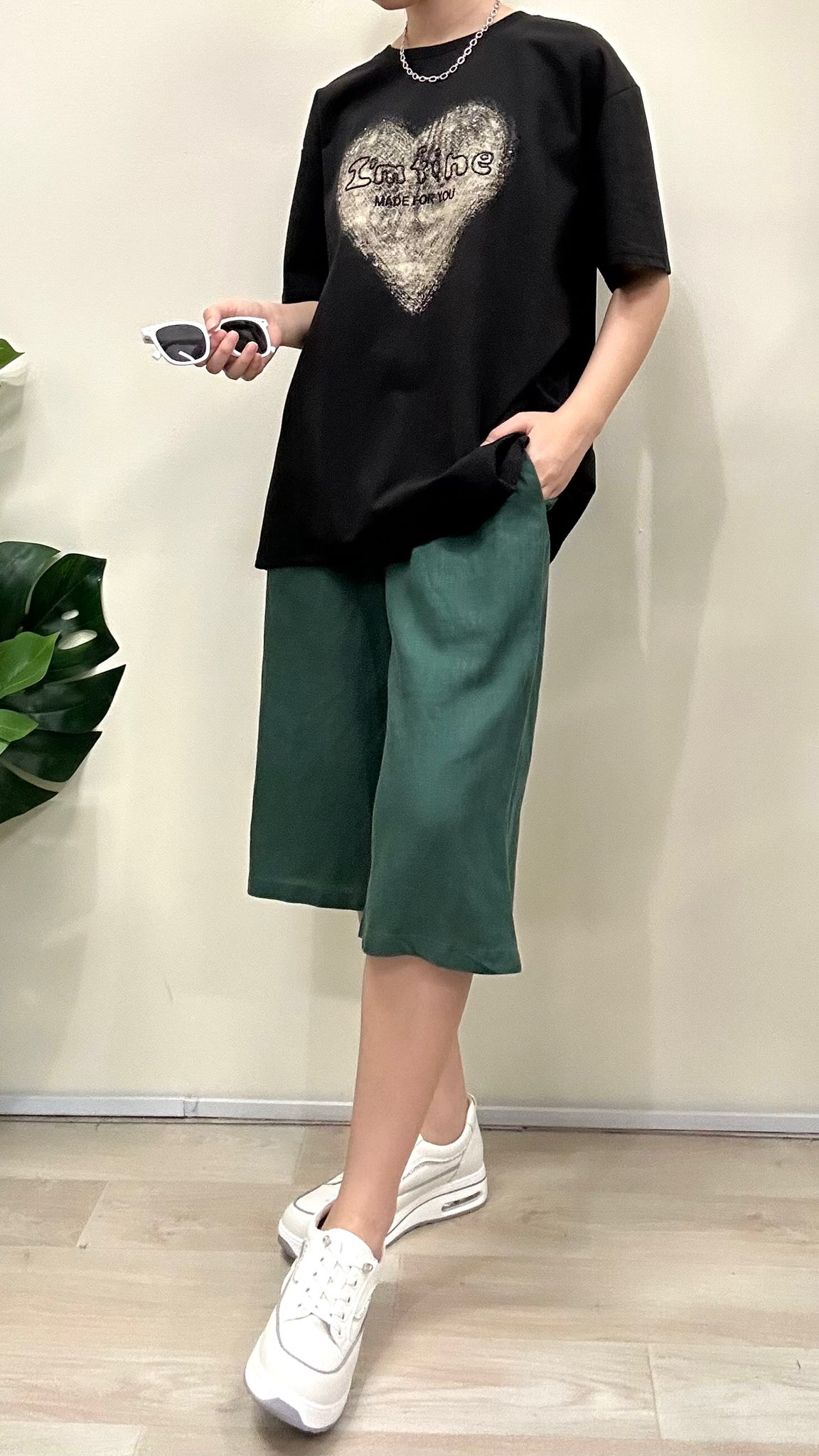 (D2053)Linen Pants