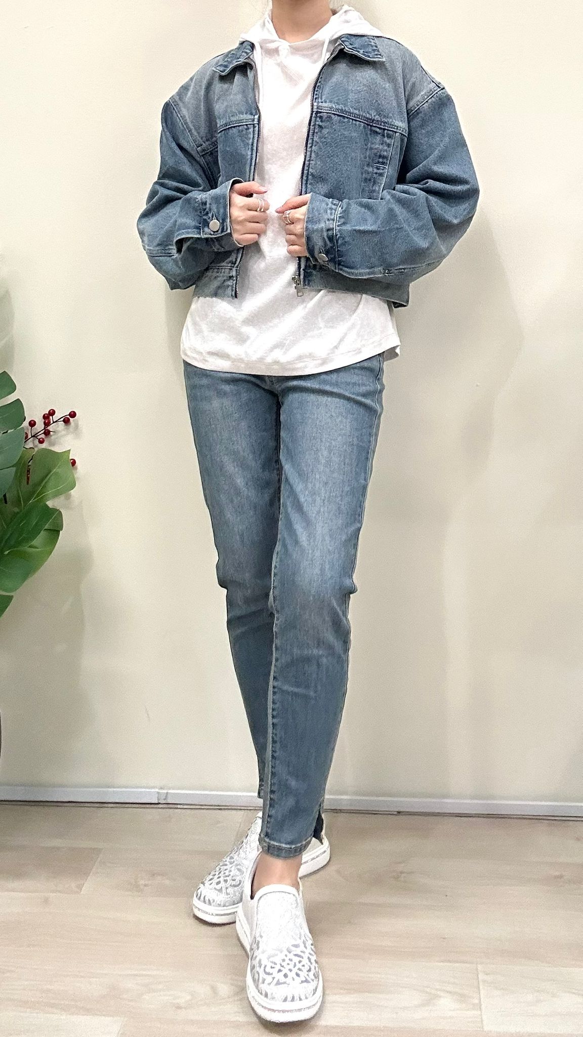 (D115)Denim Jacket
