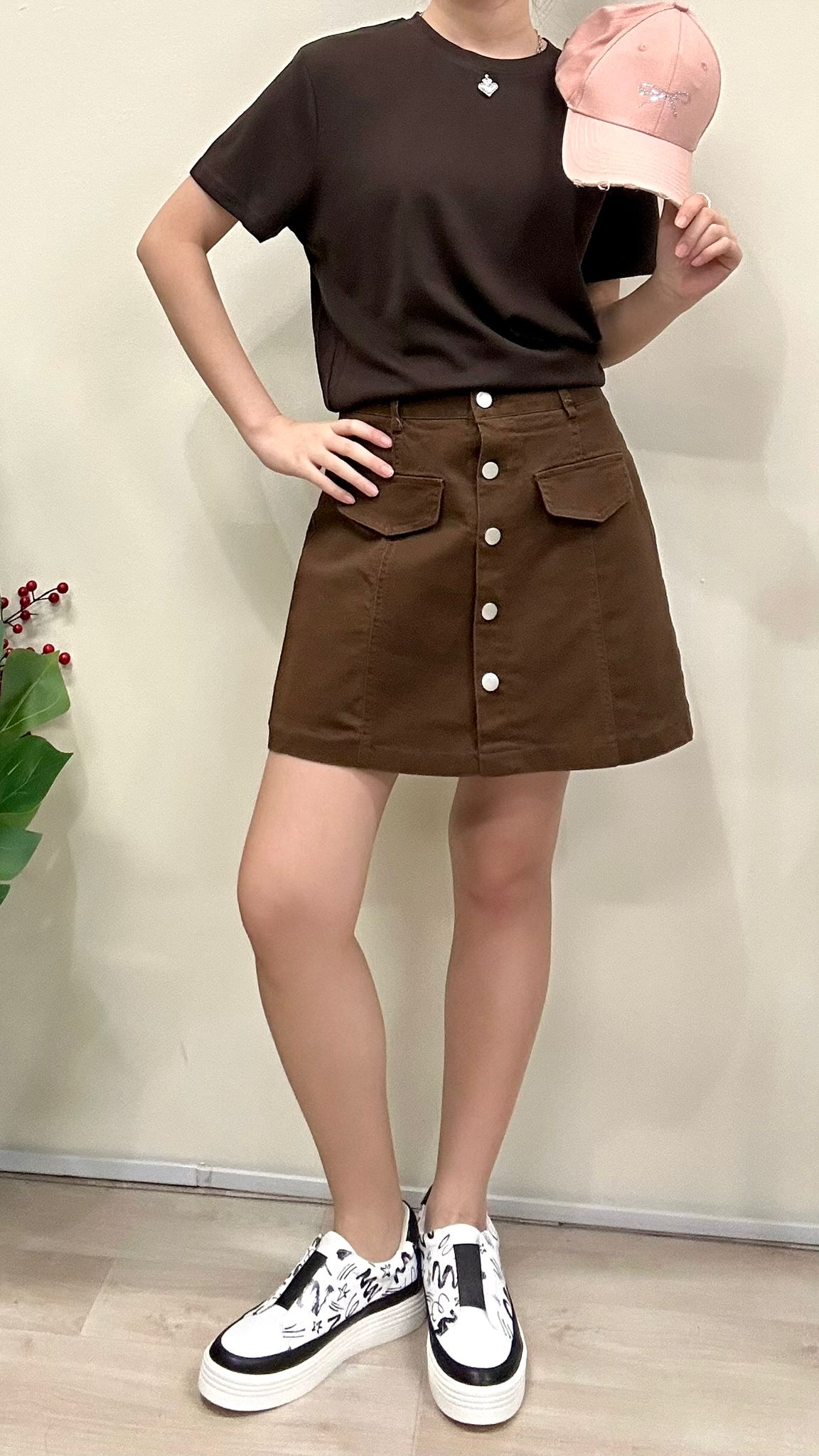 (D2221)Skort