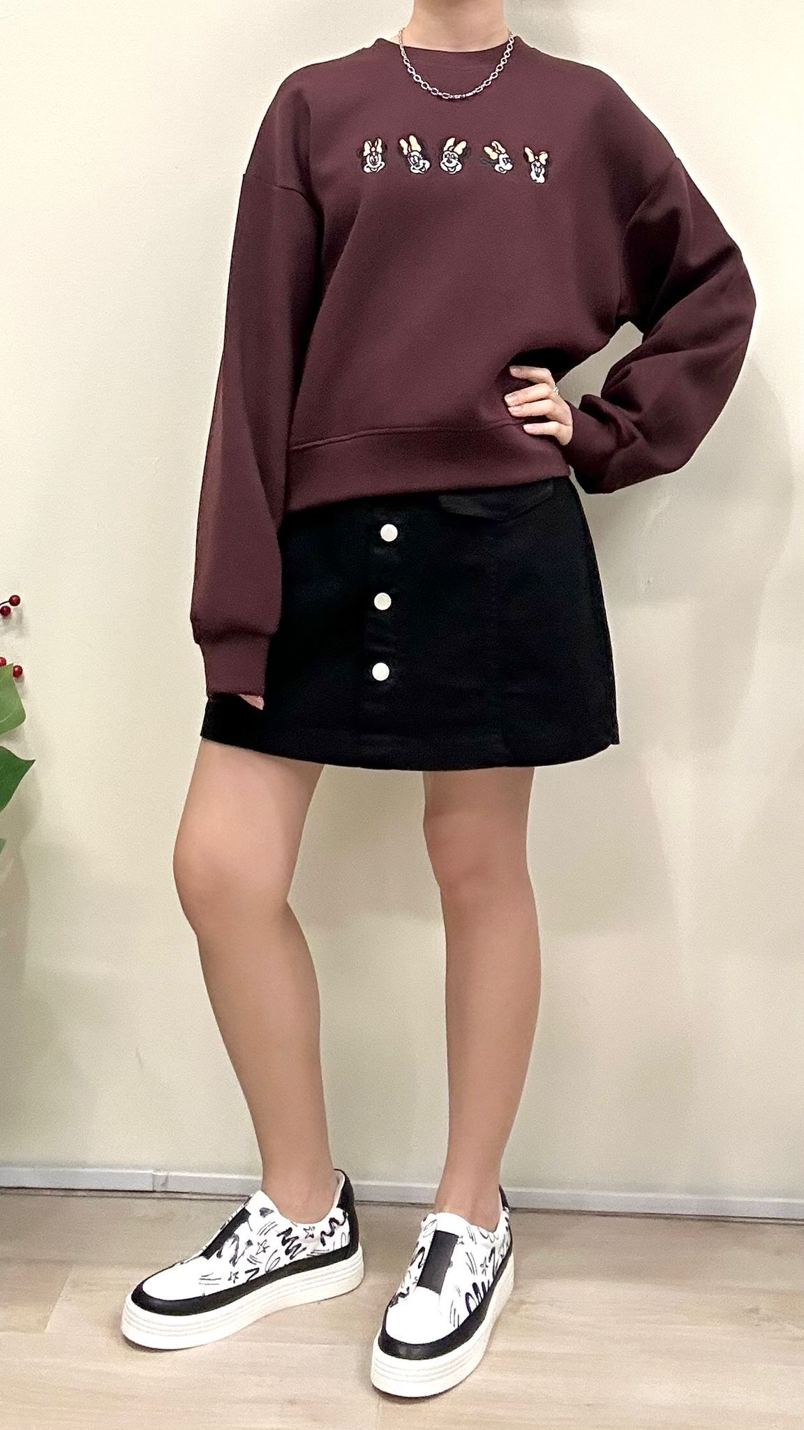 (D2221)Skort