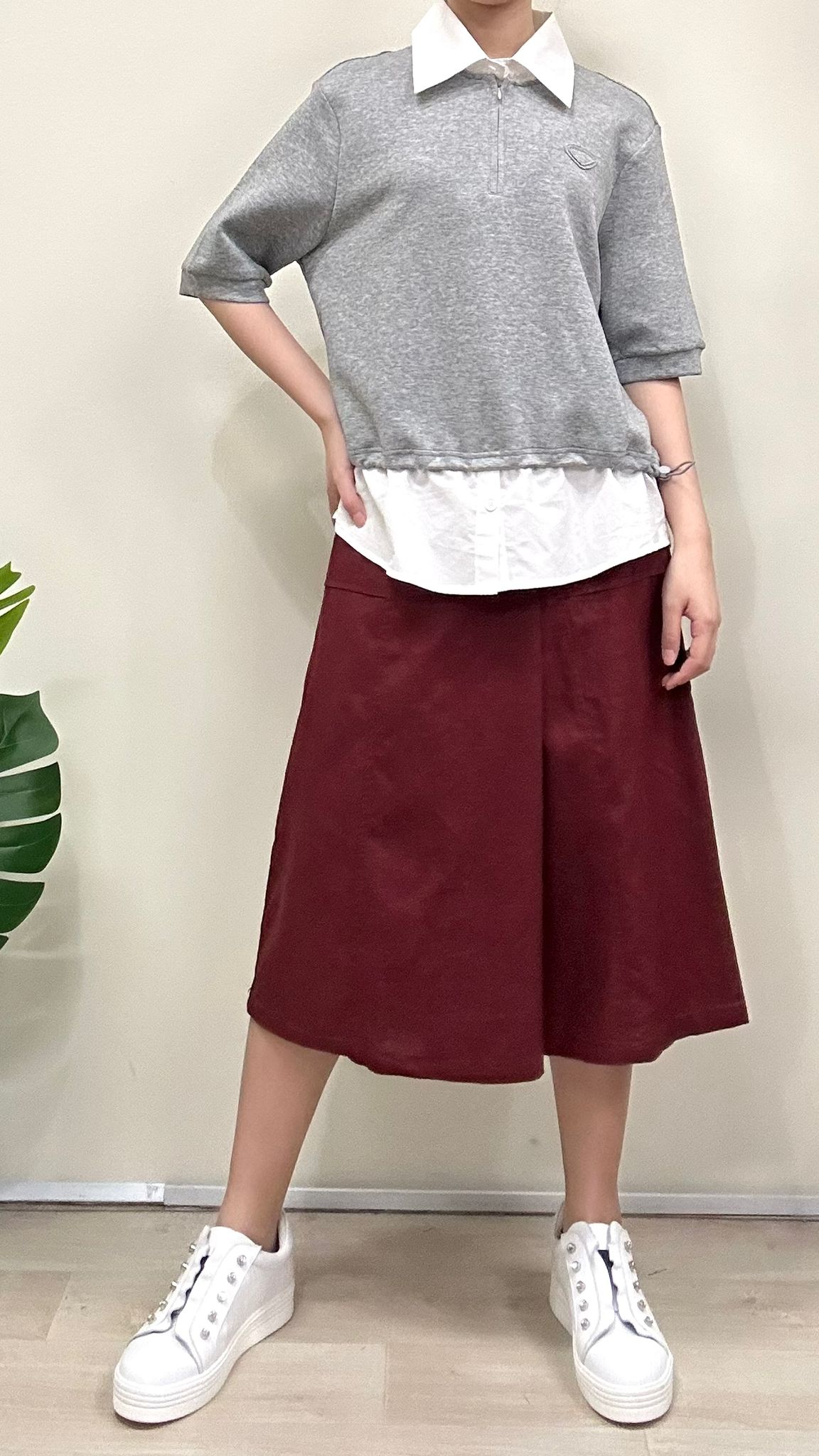 (D2254)Linen Pants