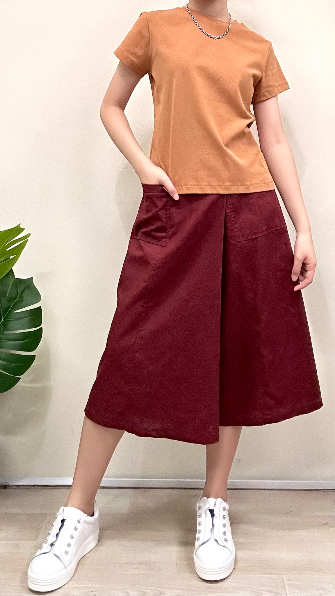 (D2254)Linen Pants