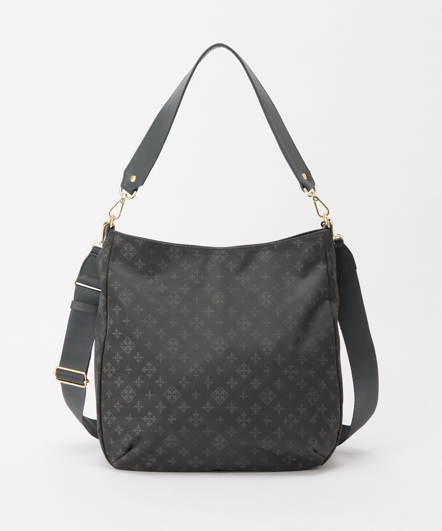 *4-6 WEEKS* (1178)Russet Large Shoulder Bag (Nylon Jacquard)