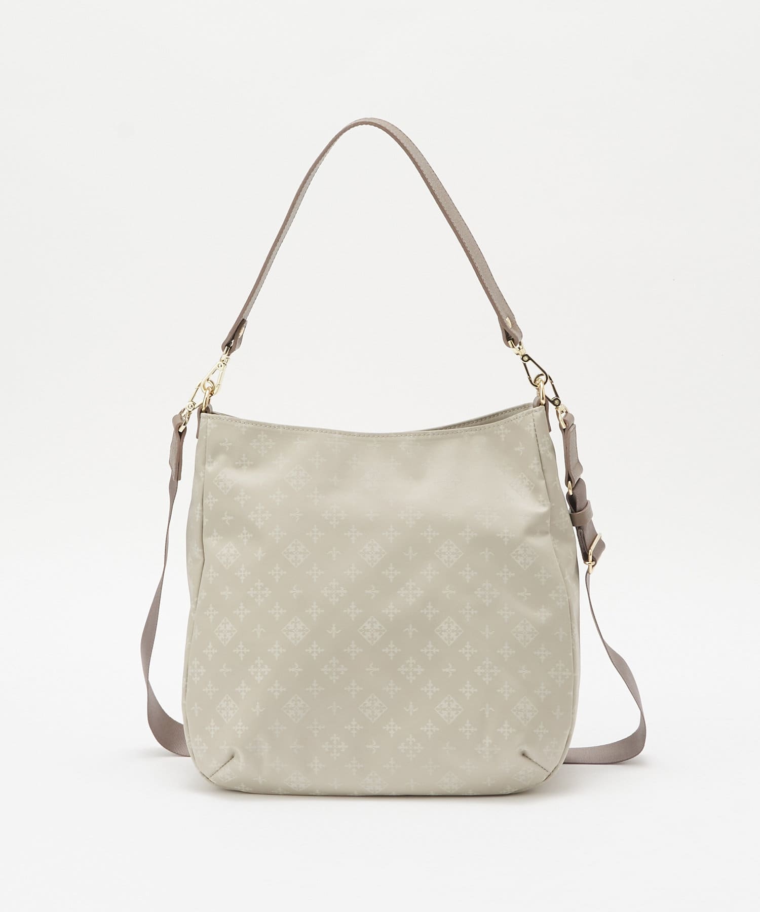 *4-6 WEEKS* (1178)Russet Large Shoulder Bag (Nylon Jacquard)