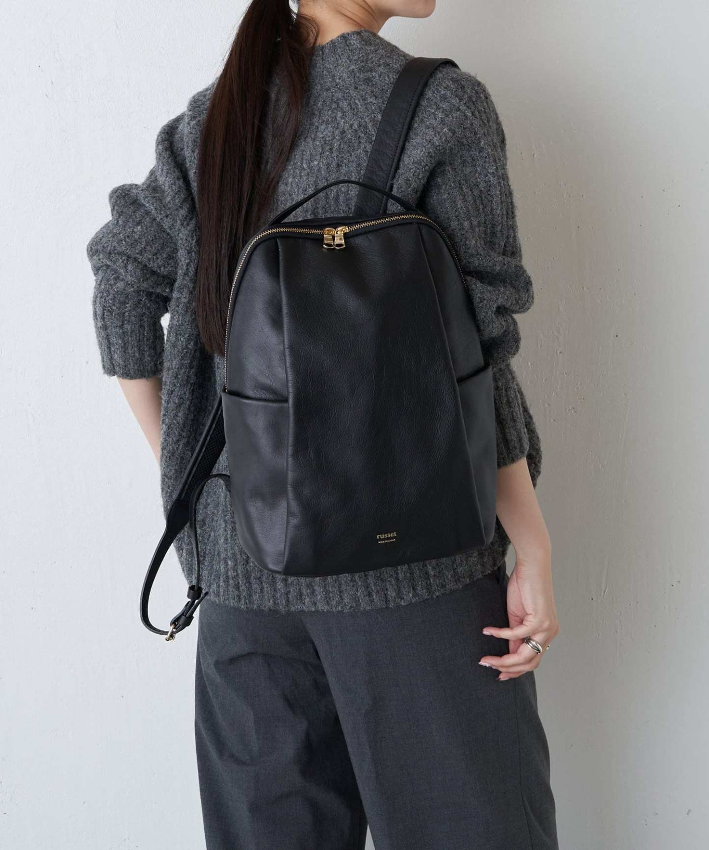 *4-6 WEEKS* (1373)Russet Leather backpack