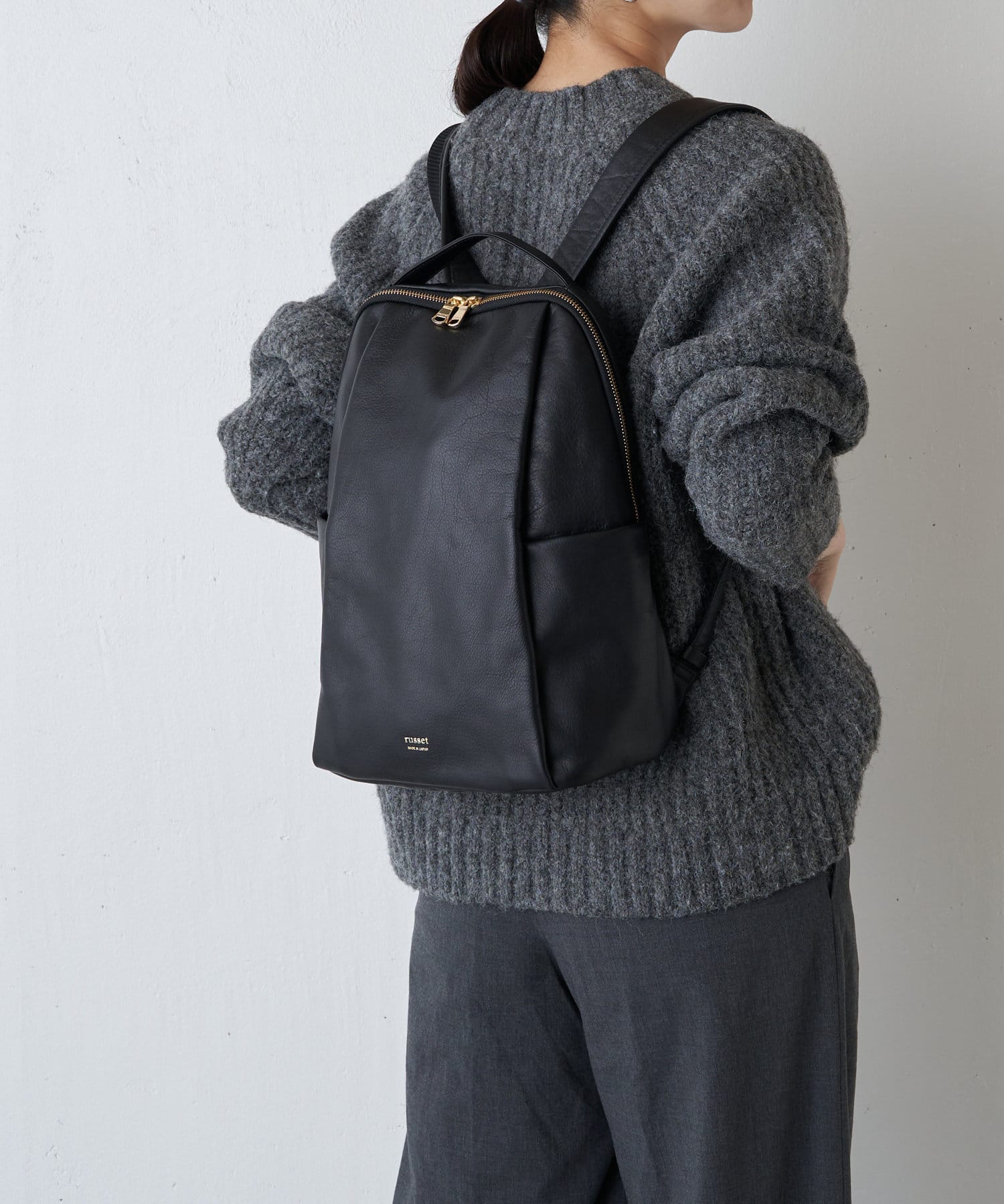 *4-6 WEEKS* (1373)Russet Leather backpack
