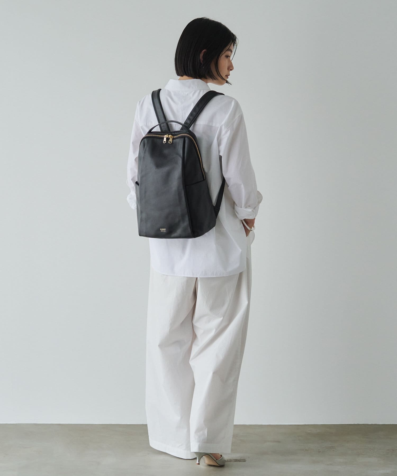 *4-6 WEEKS* (1373)Russet Leather backpack