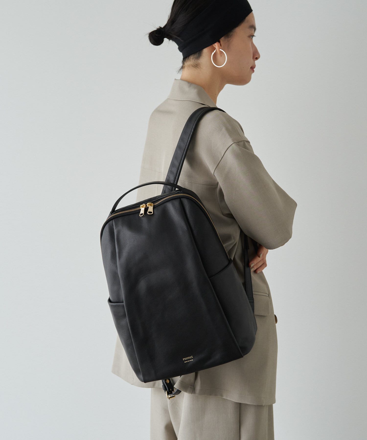 *4-6 WEEKS* (1373)Russet Leather backpack