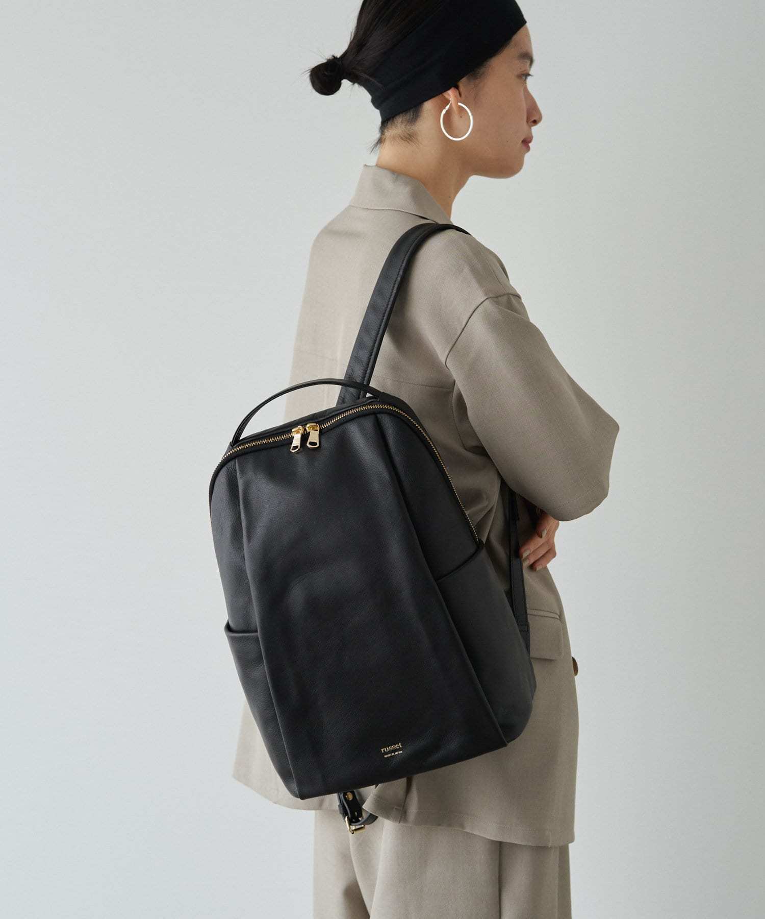 *4-6 WEEKS* (1373)Russet Leather backpack