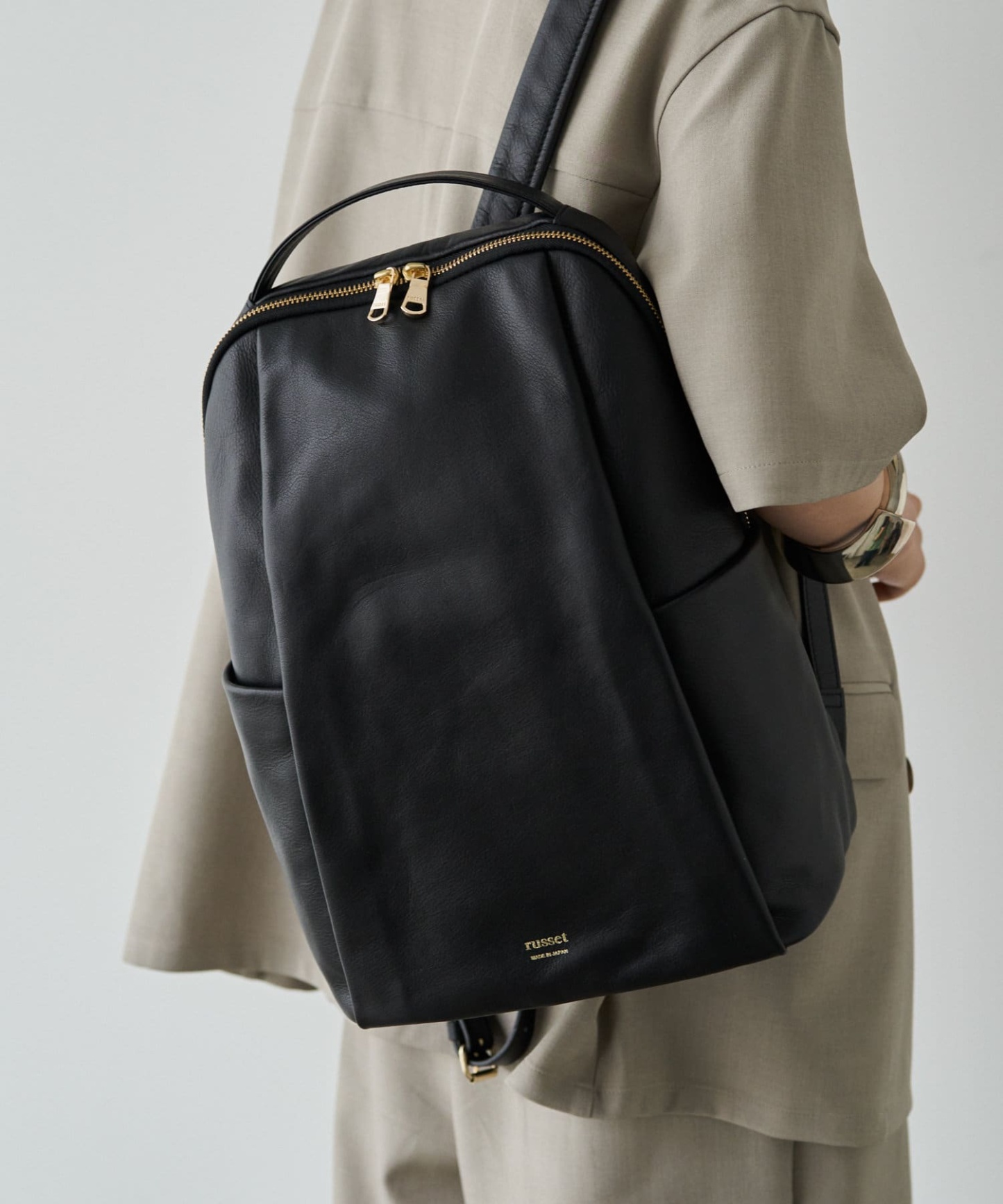 *4-6 WEEKS* (1373)Russet Leather backpack
