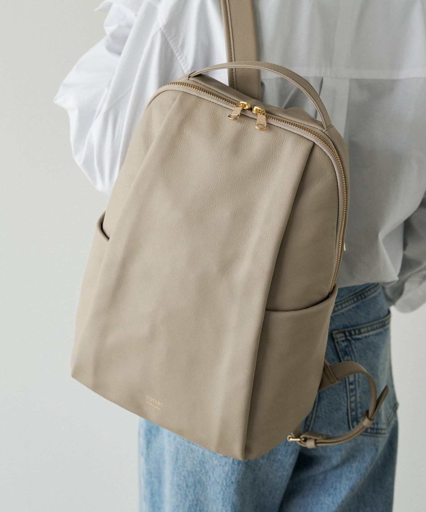 *4-6 WEEKS* (1373)Russet Leather backpack