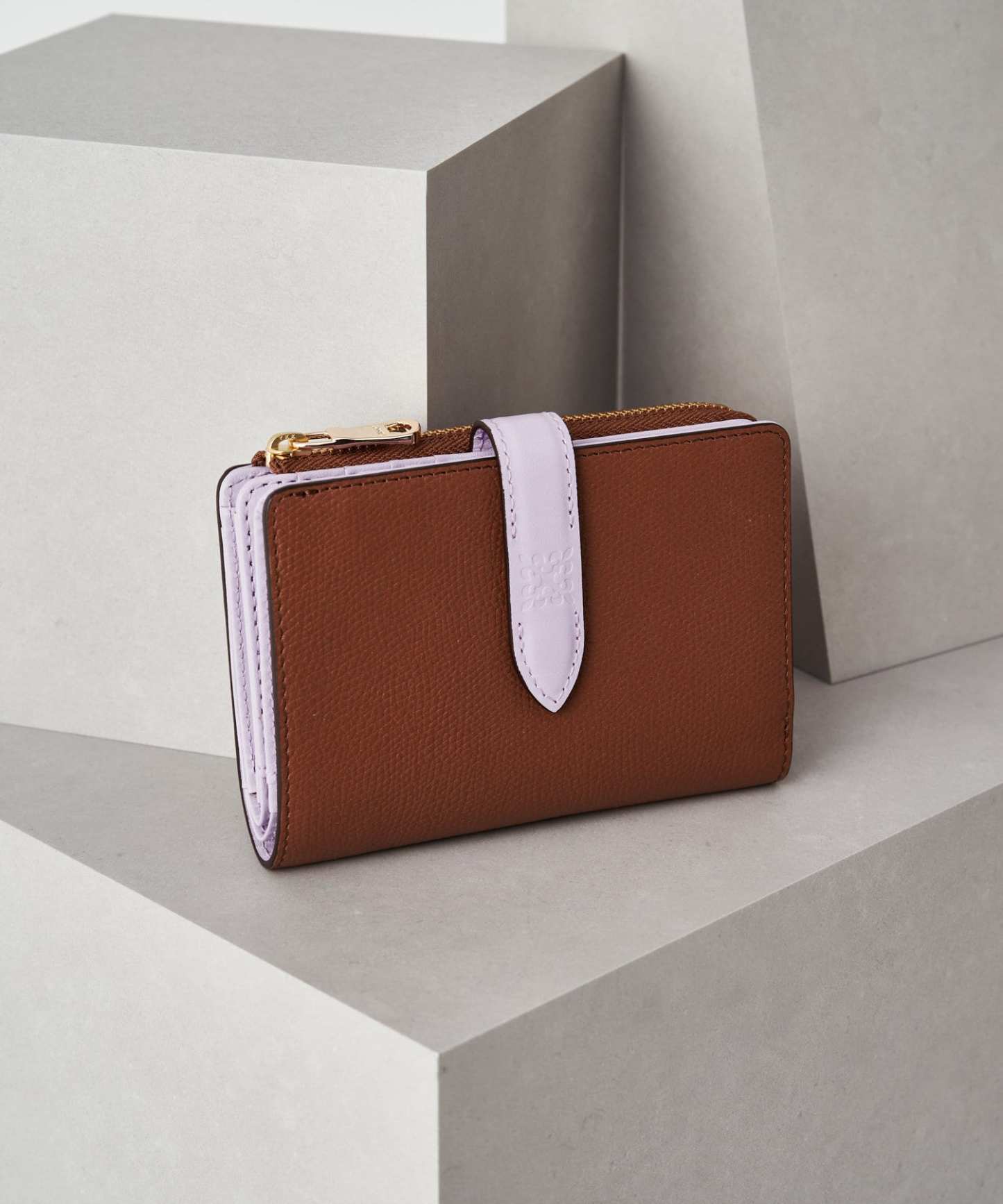 Russet Leather belt medium wallet