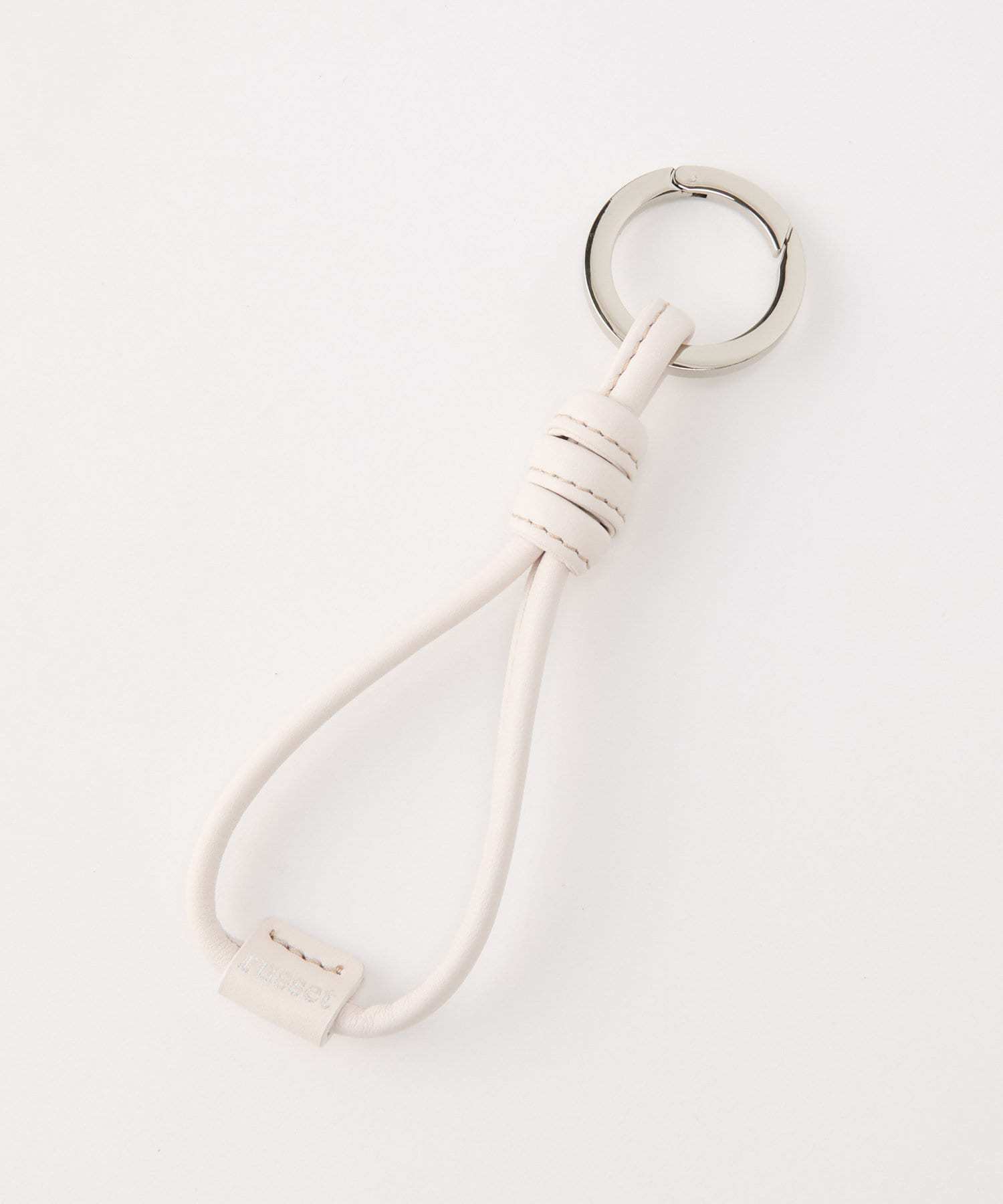 Russet Leather key ring