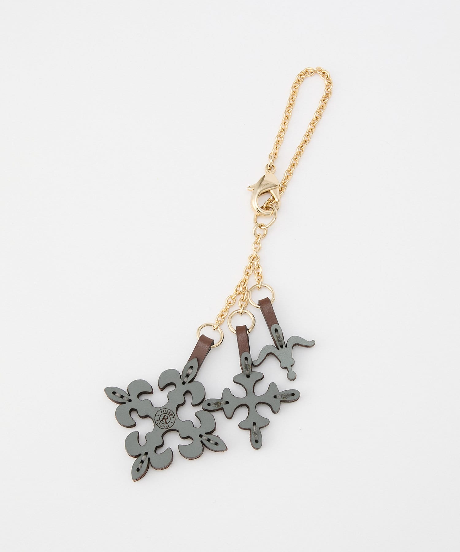 Russet Monogram Triple Charm 