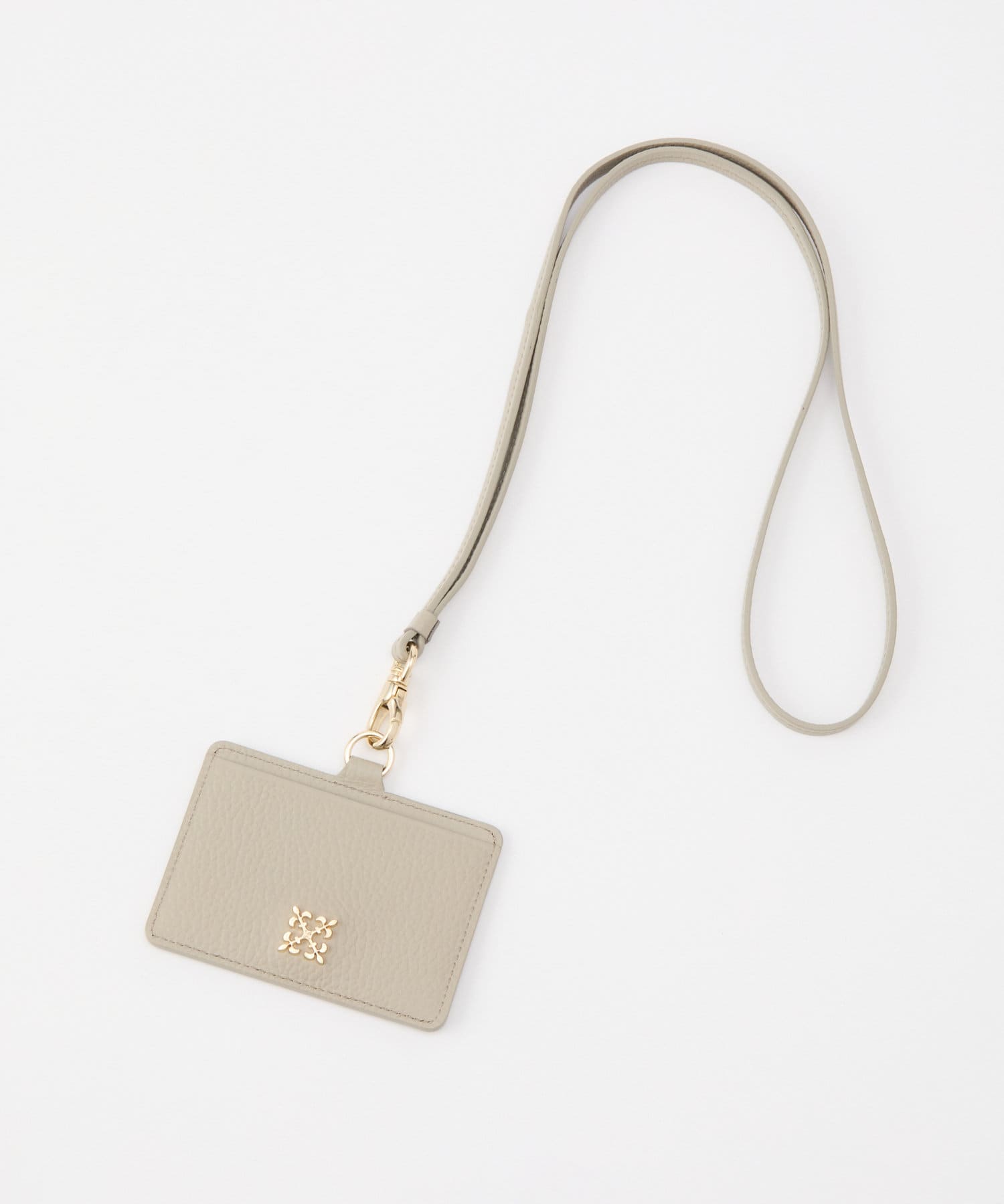 Russet Monogram plate card holder