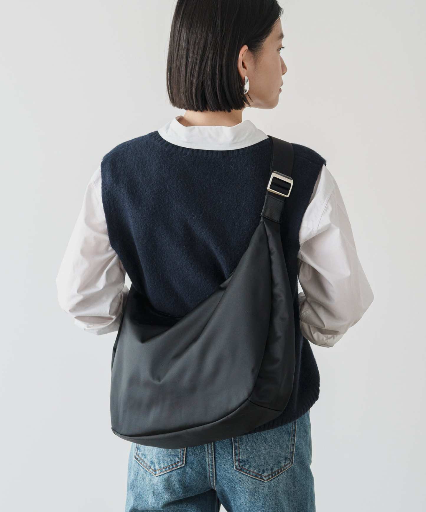 Russet Round Big Shoulder Bag