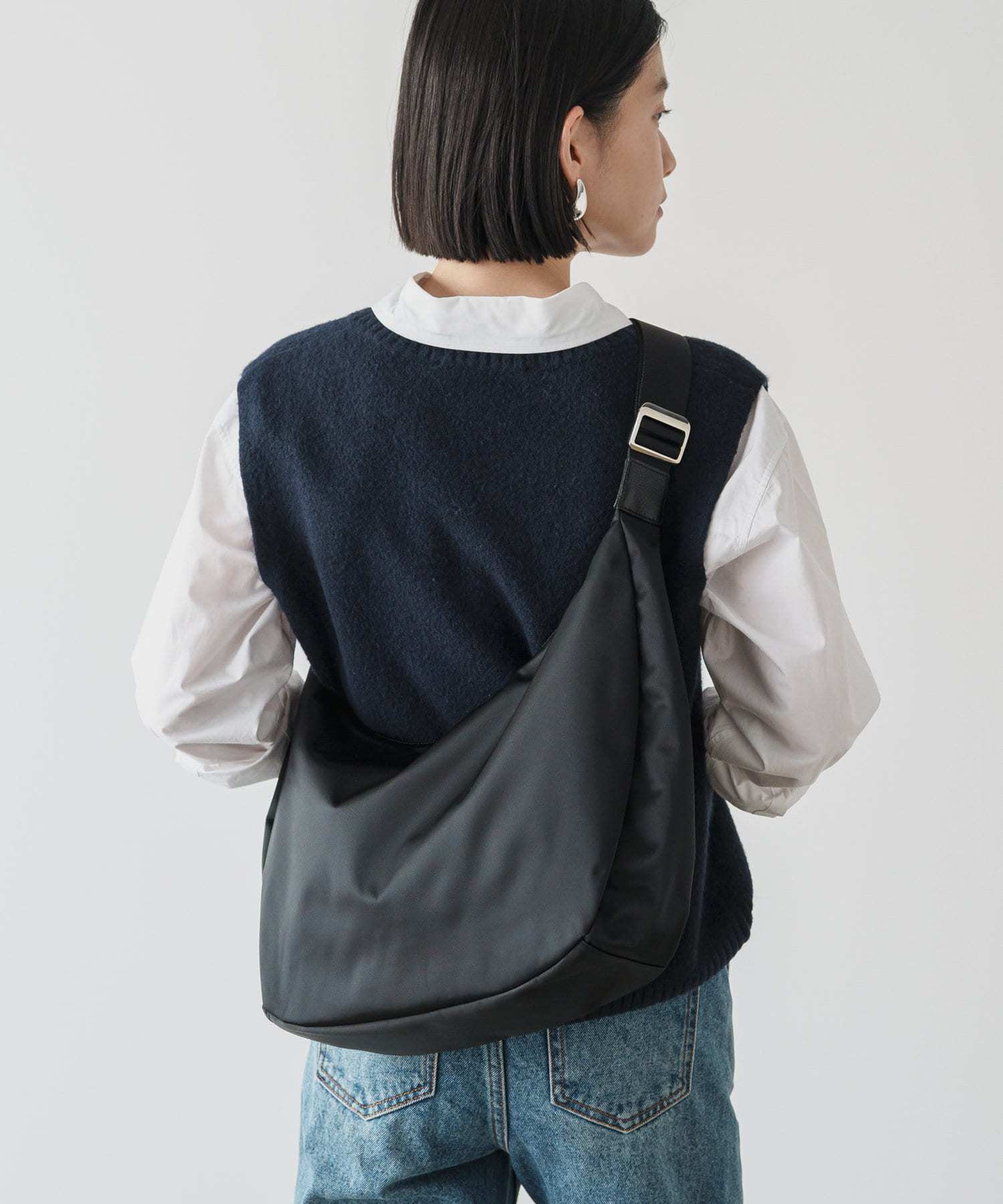 Russet Round Big Shoulder Bag