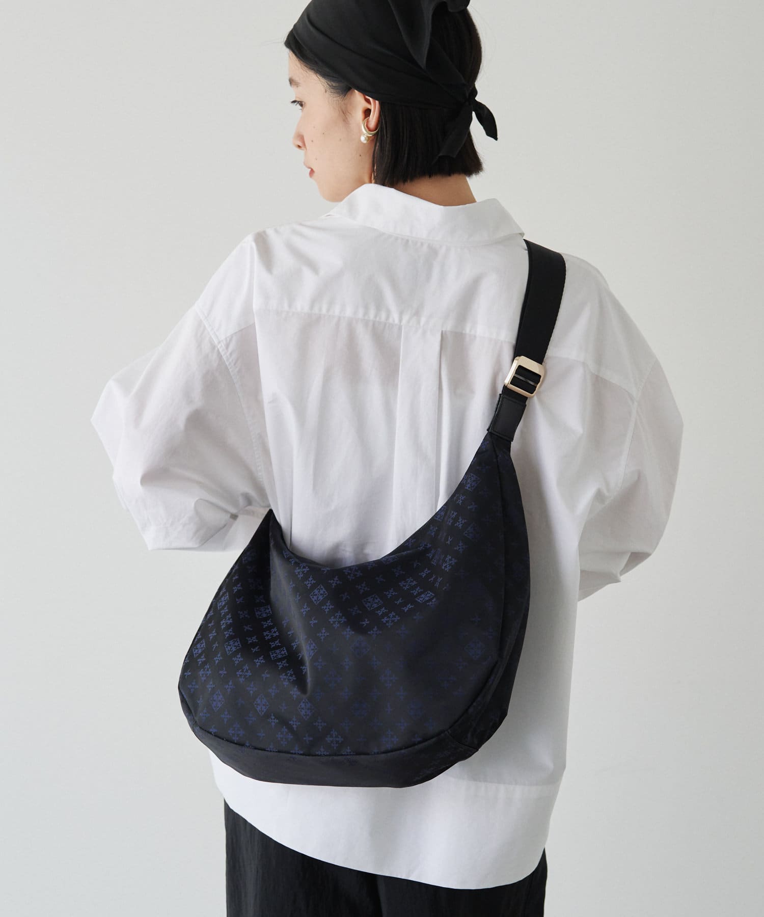 Russet Round Big Shoulder Bag