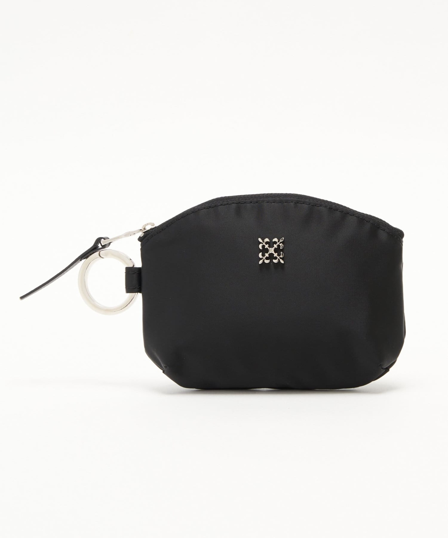 Russet Round Flat Pouch with Carabiner