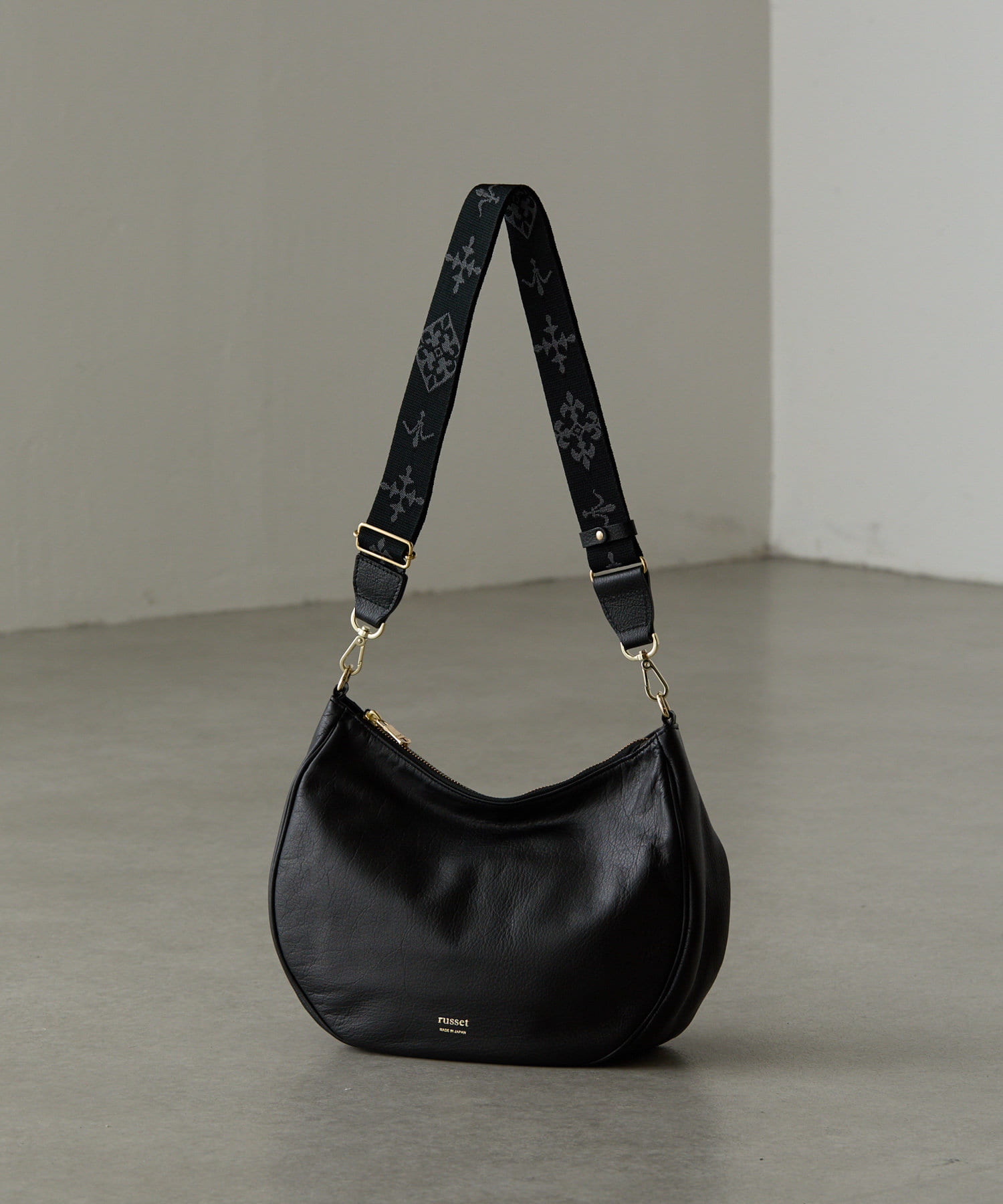 *4-6 WEEKS* (1447)Russet Soft leather 2-way shoulder bag