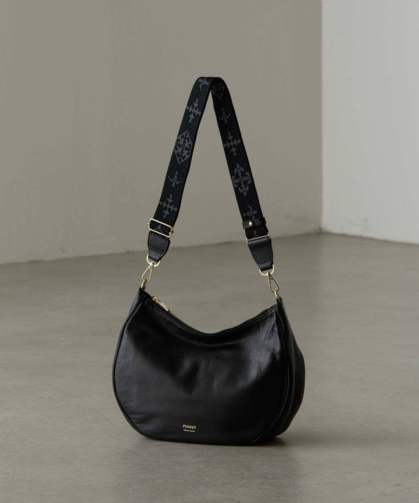 *4-6 WEEKS* (1447)Russet Soft leather 2-way shoulder bag