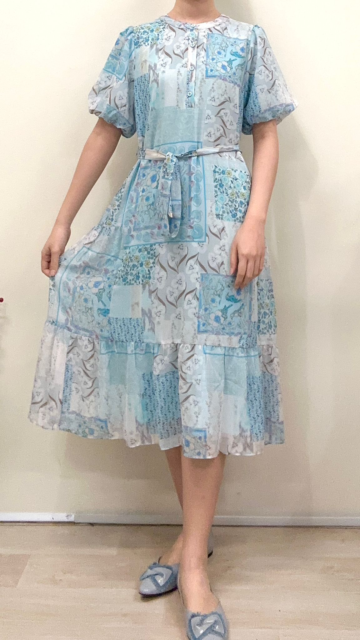 (D593)Pattern Dress