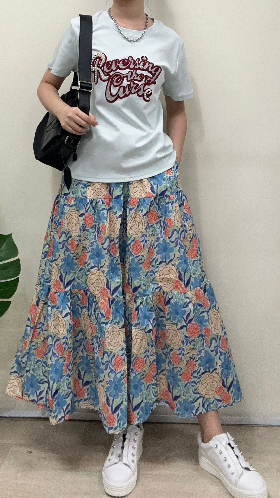 (D2340)Flower Skirt