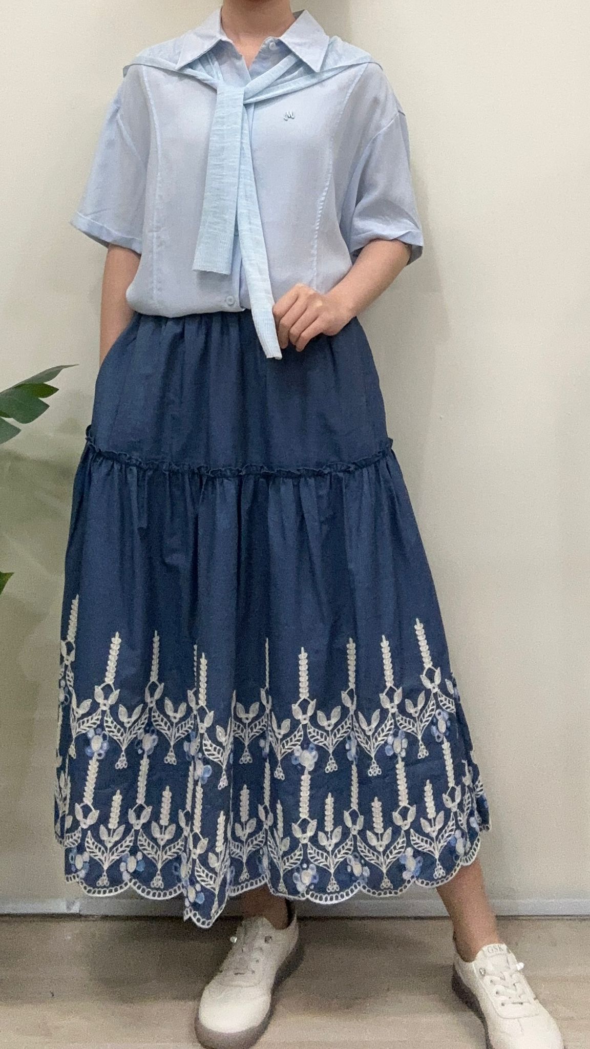 (D2366)GSK F.S Skirt