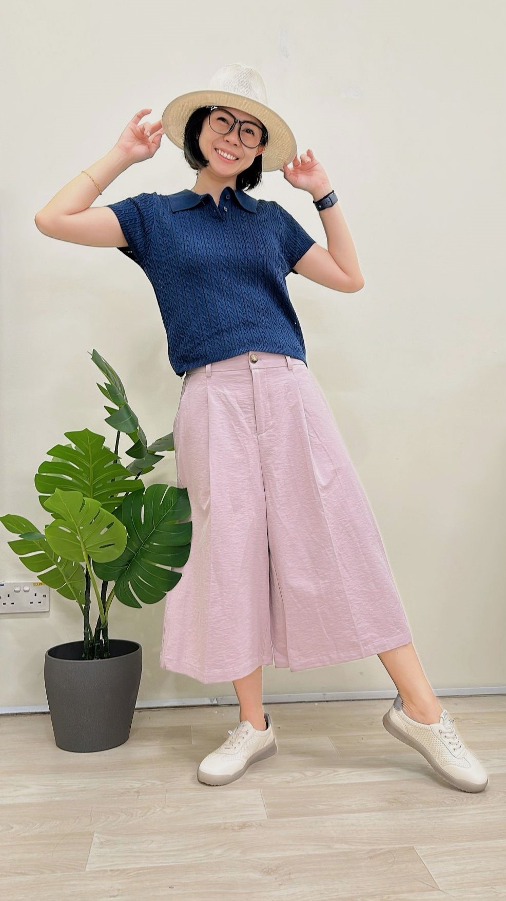 (D4451)Knitted Top