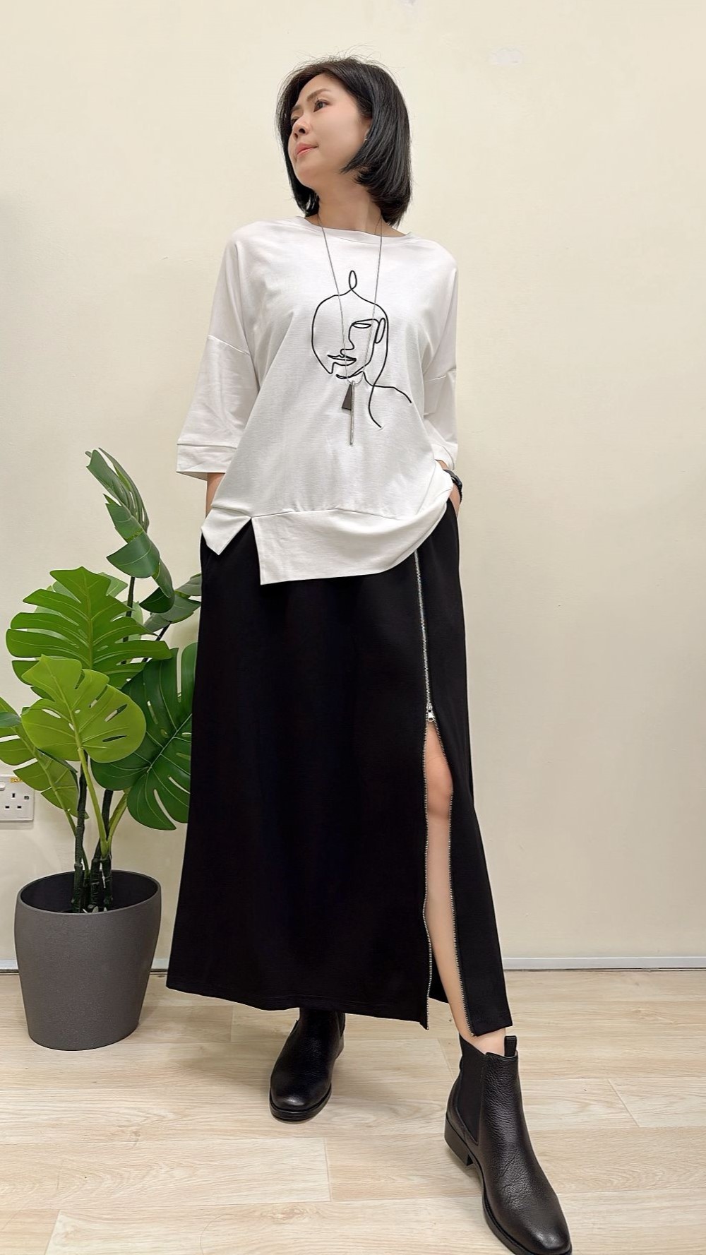 (D2372)Skirt
