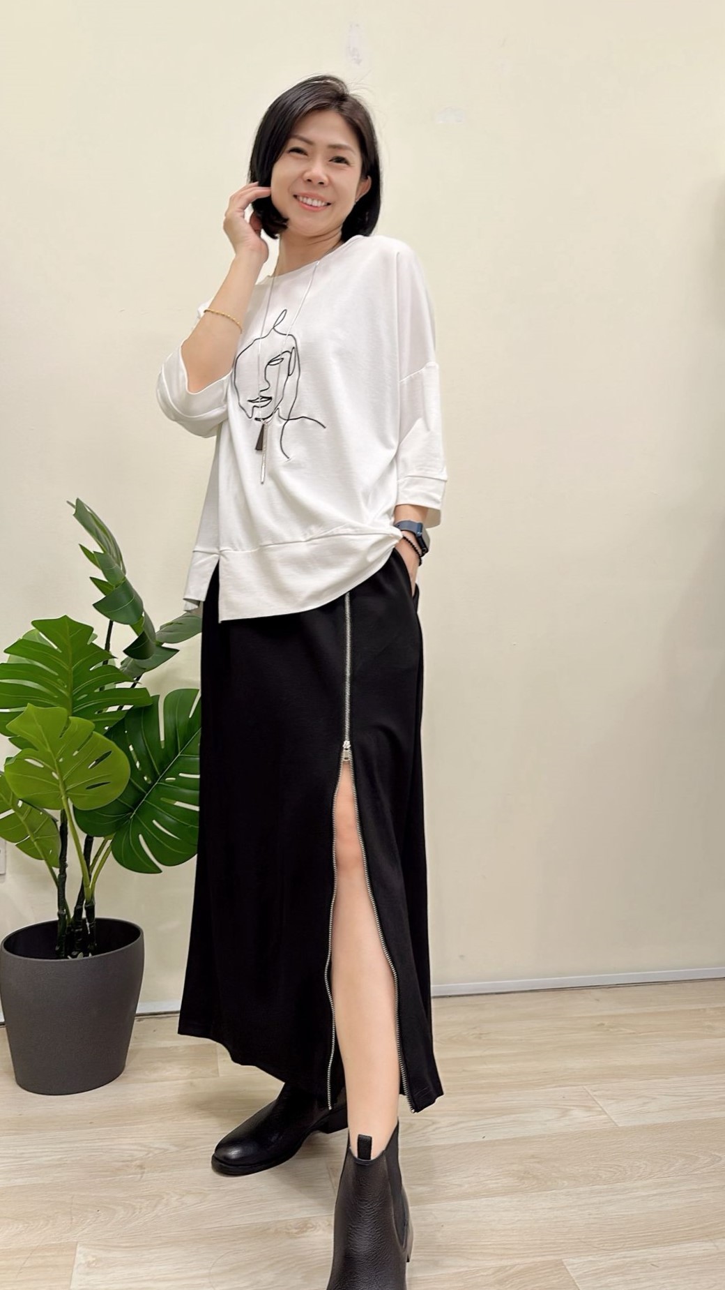 (D2372)Skirt