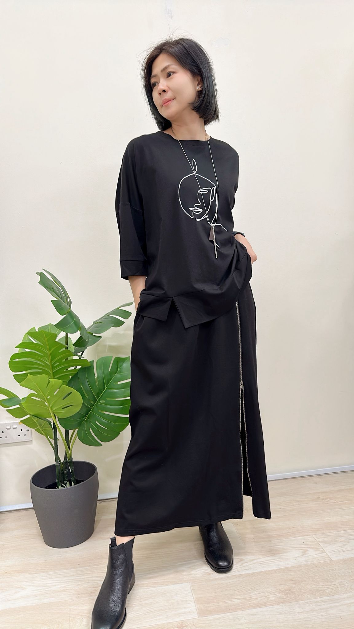 (D2372)Skirt
