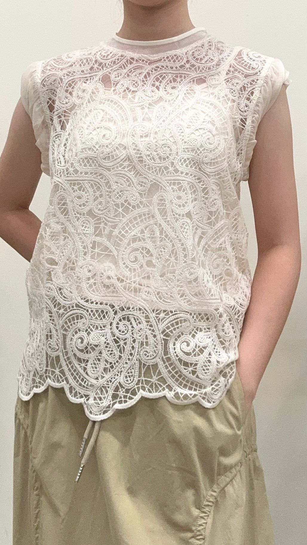 (D4495)Lace Top