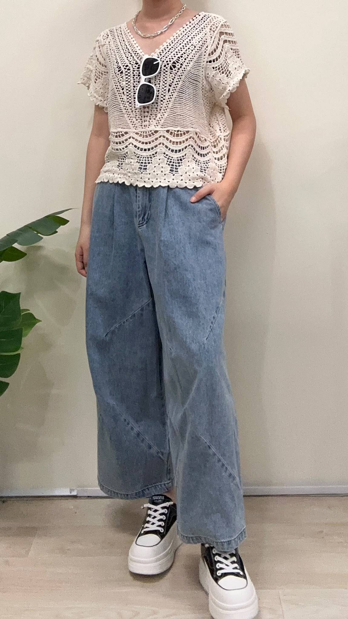 (D4545)Lace Top