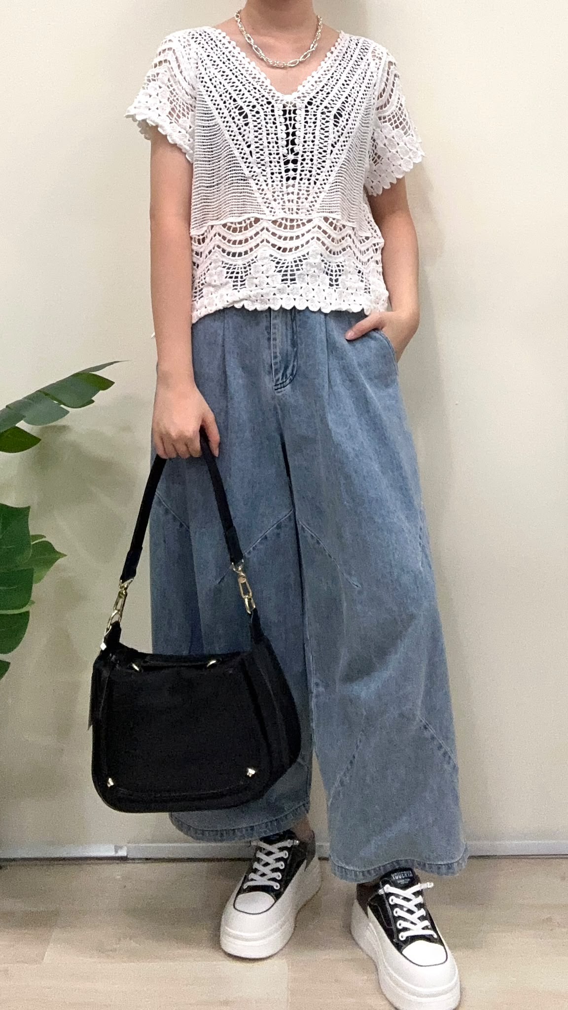 (D4545)Lace Top