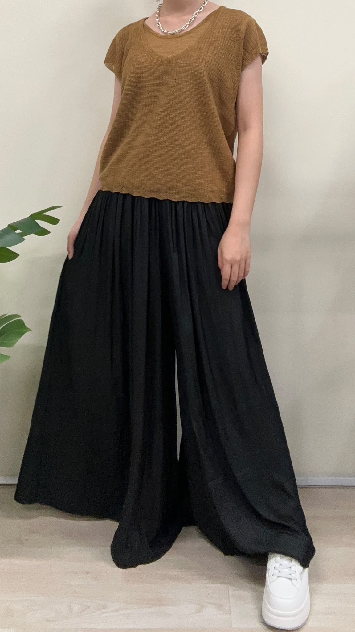 (D4560)Knitted Top