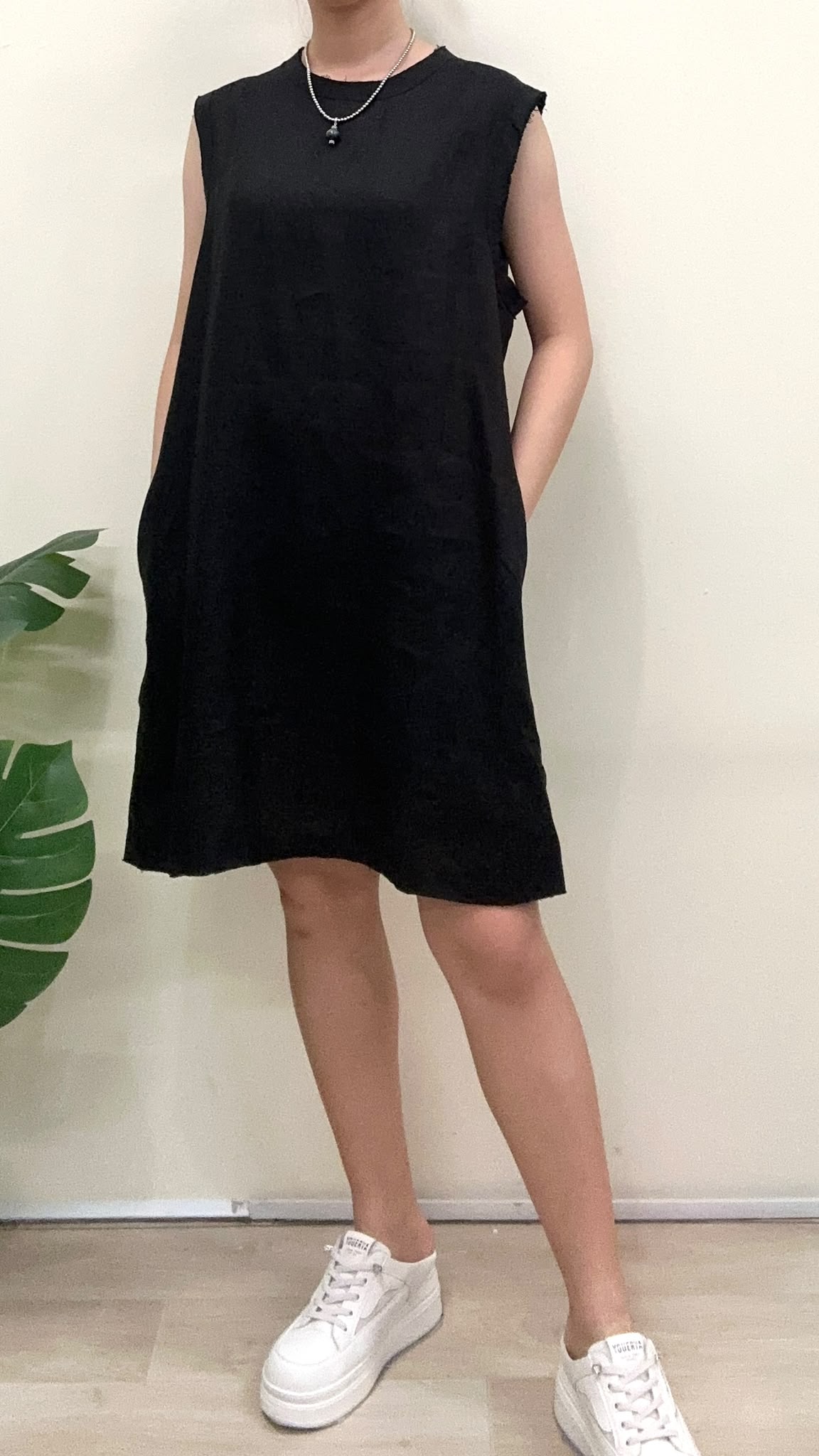 (D613)Linen Dress