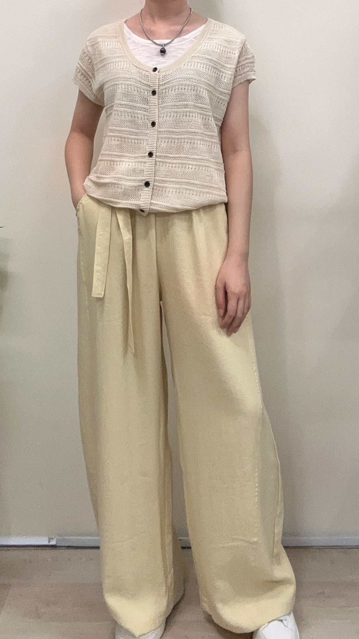 (D4571)Knitted Top