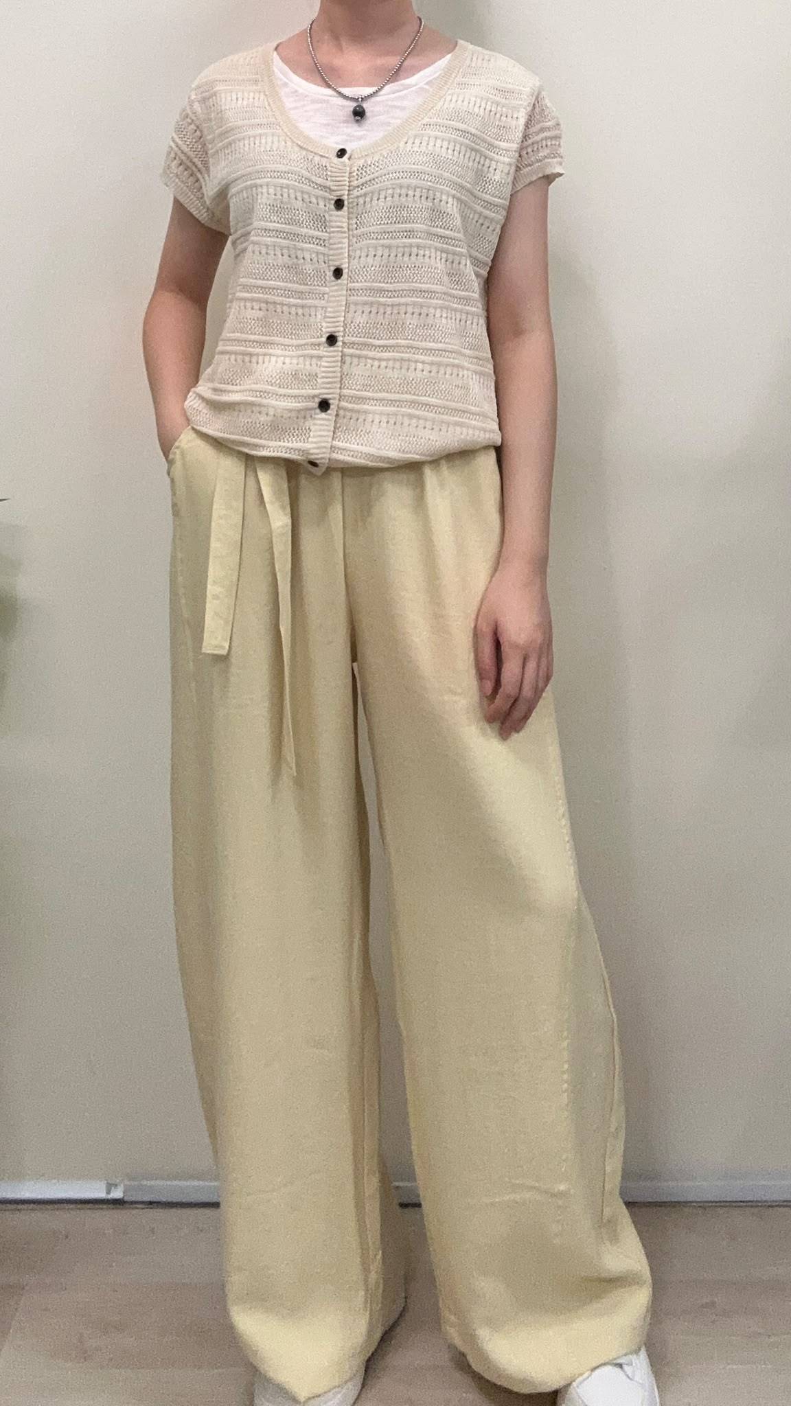 (D4571)Knitted Top