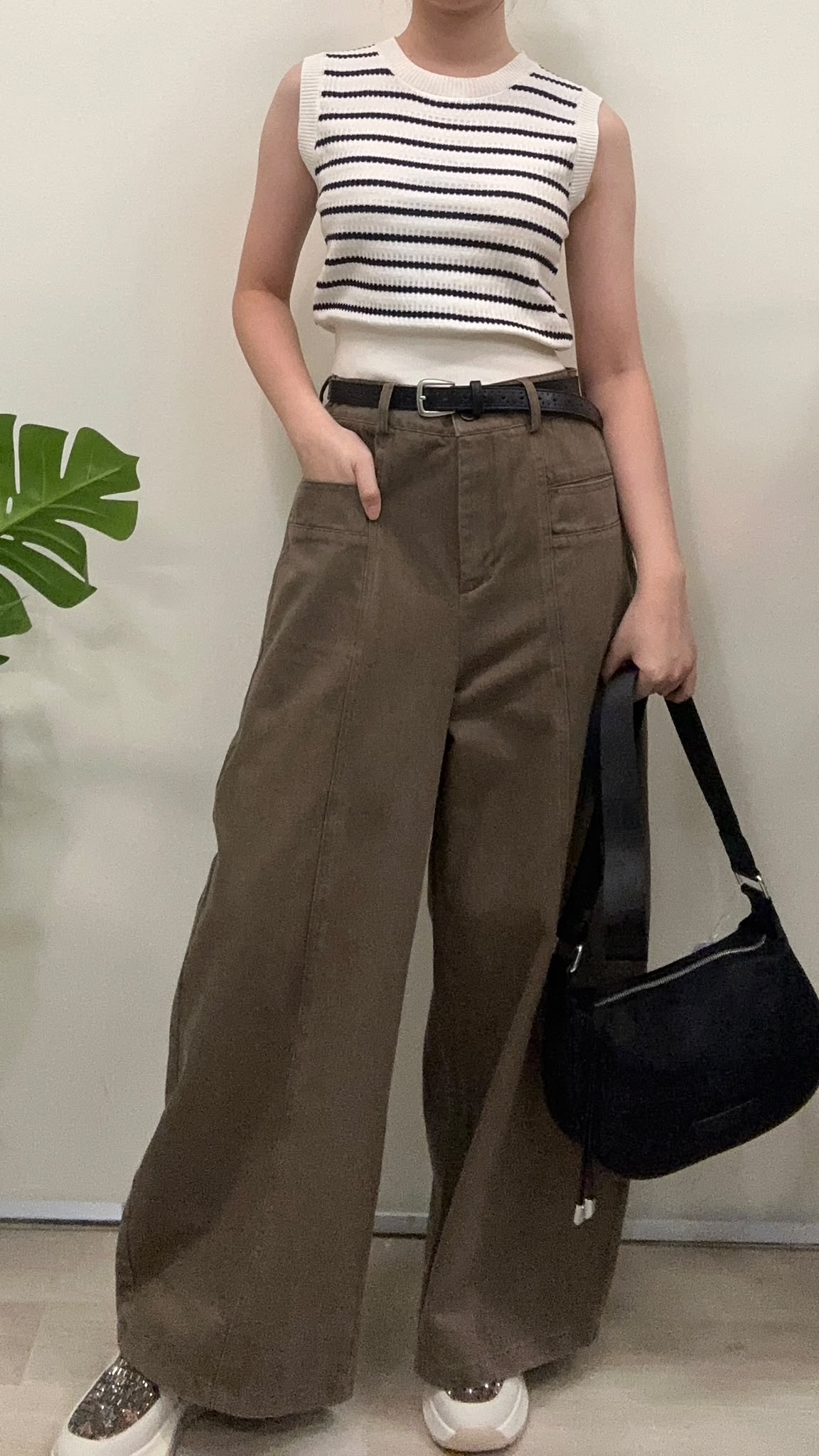(D4655)Knitted Top