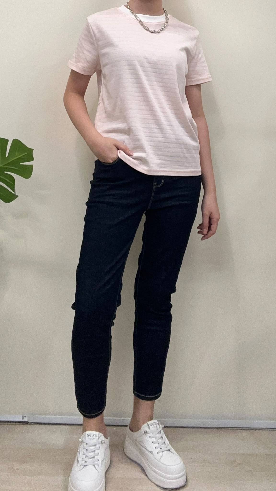 (D2482)Denim Pants