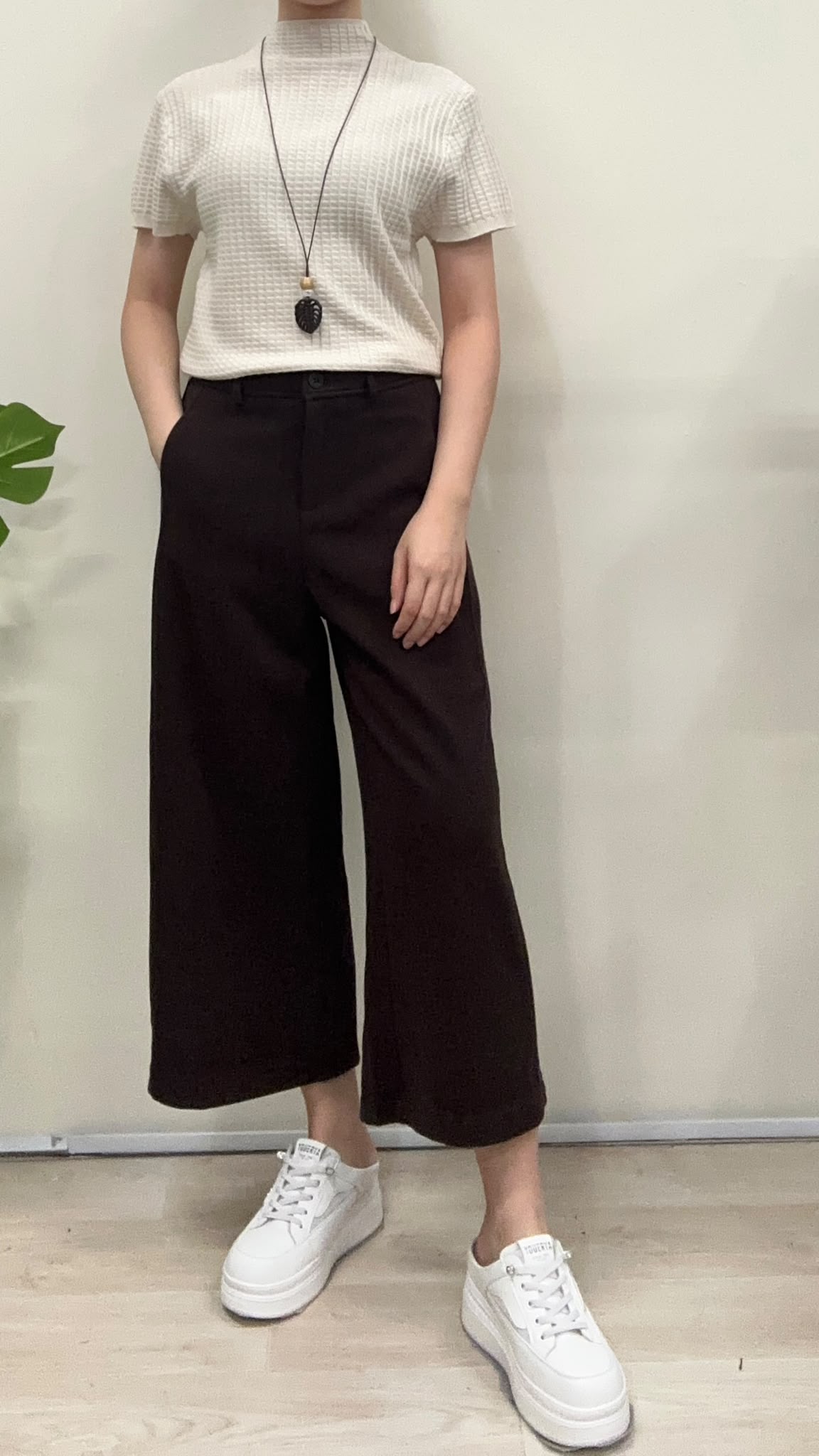 (D4692)Knitted Top