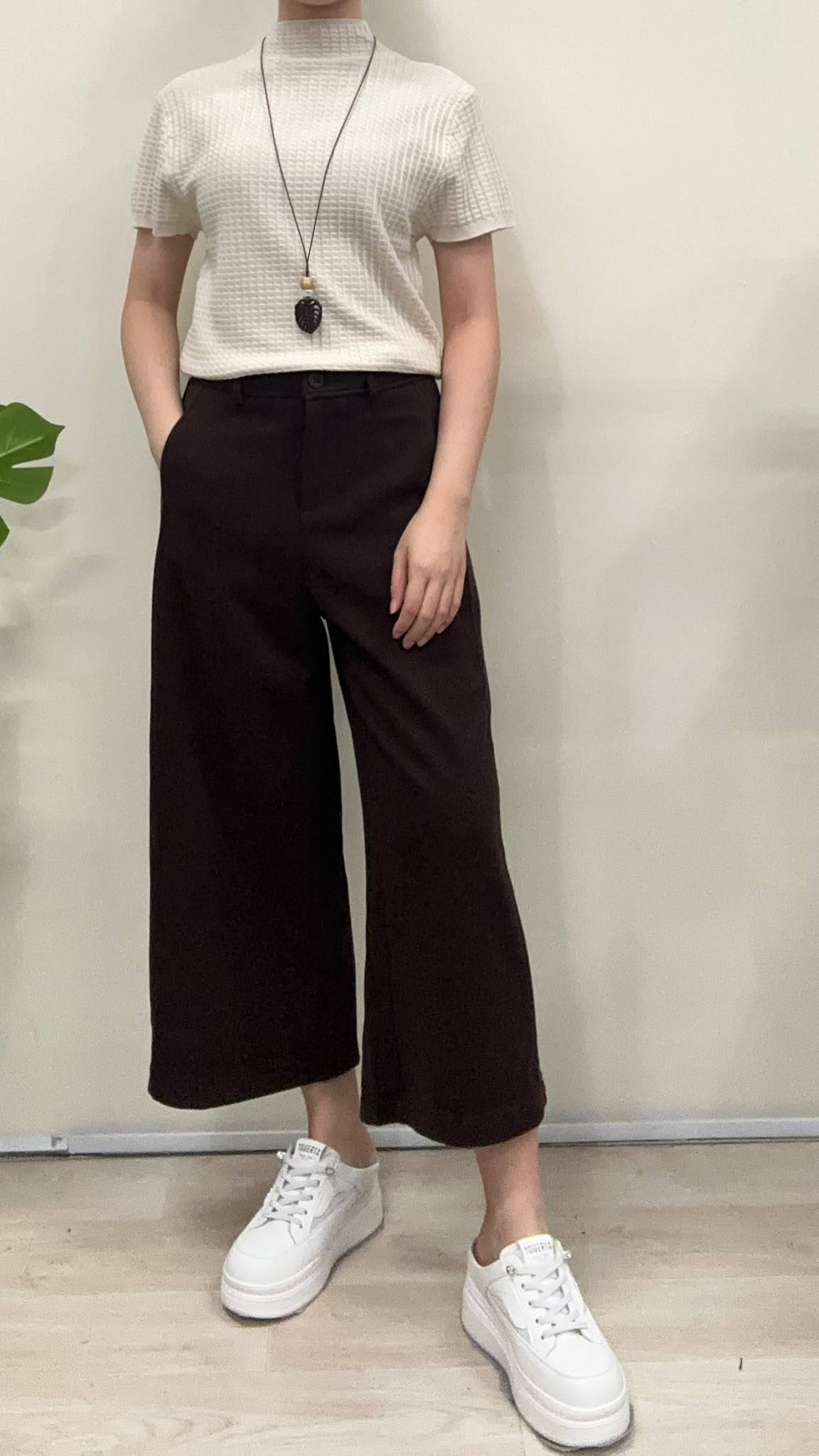 (D4692)Knitted Top