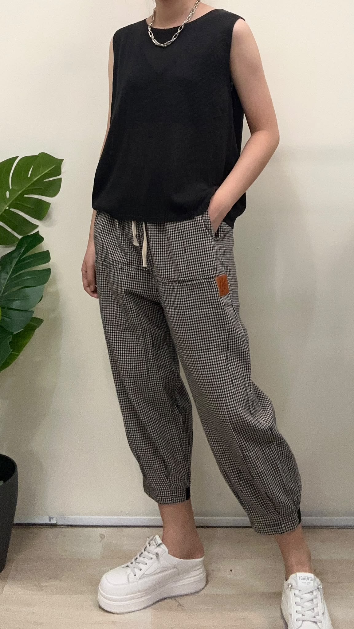 (D4723)Knitted Top