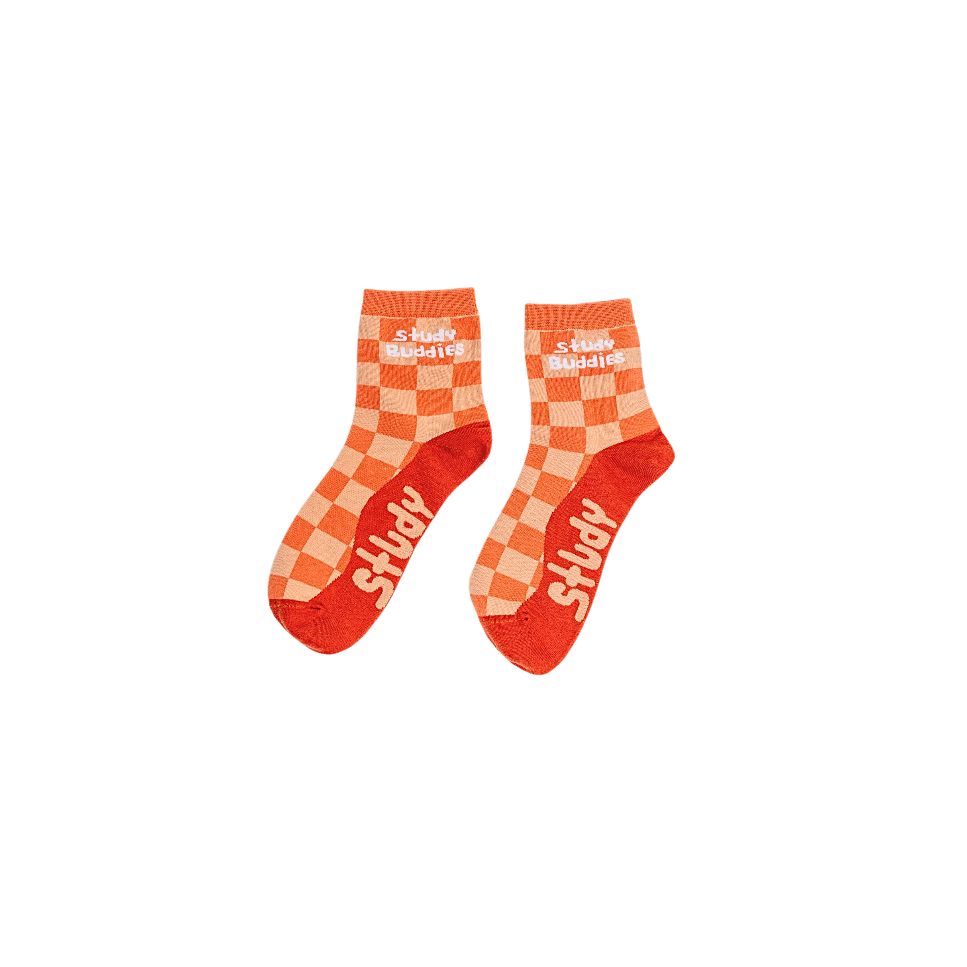 Smarty Buddy Socks (Red) 

"Let your feet do the talking with Smarty Buddy Socks. A fun and adorable way to stay motivated through the school day!"