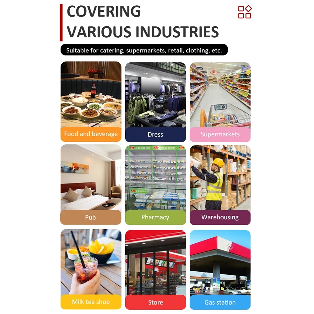 VOZY P50 58MM Thermal Receipt Printer Bluetooth+USB Thermal  Printer POS  Printer FREE 1Rolls Thermal Receipt Paper