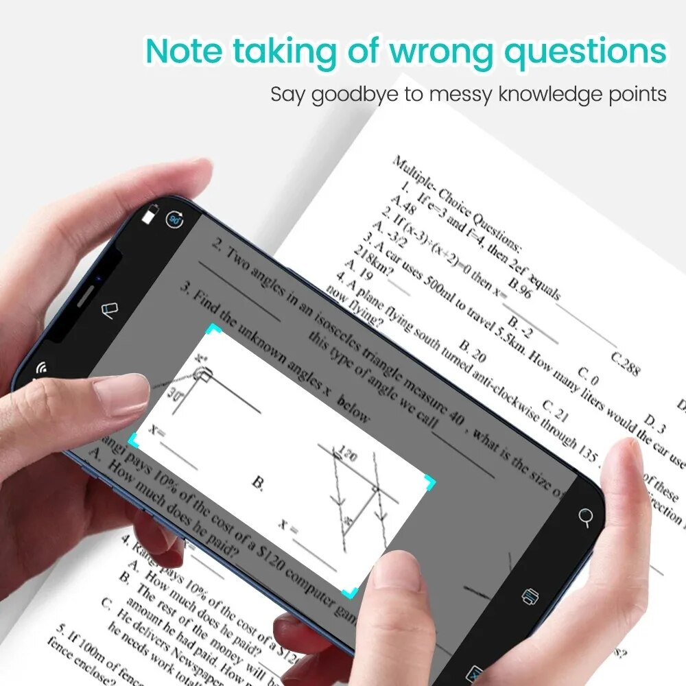 VOZY C19 Portable Mini Printer Wireless BT 200DPI Photo Label Memo Error Problem Print