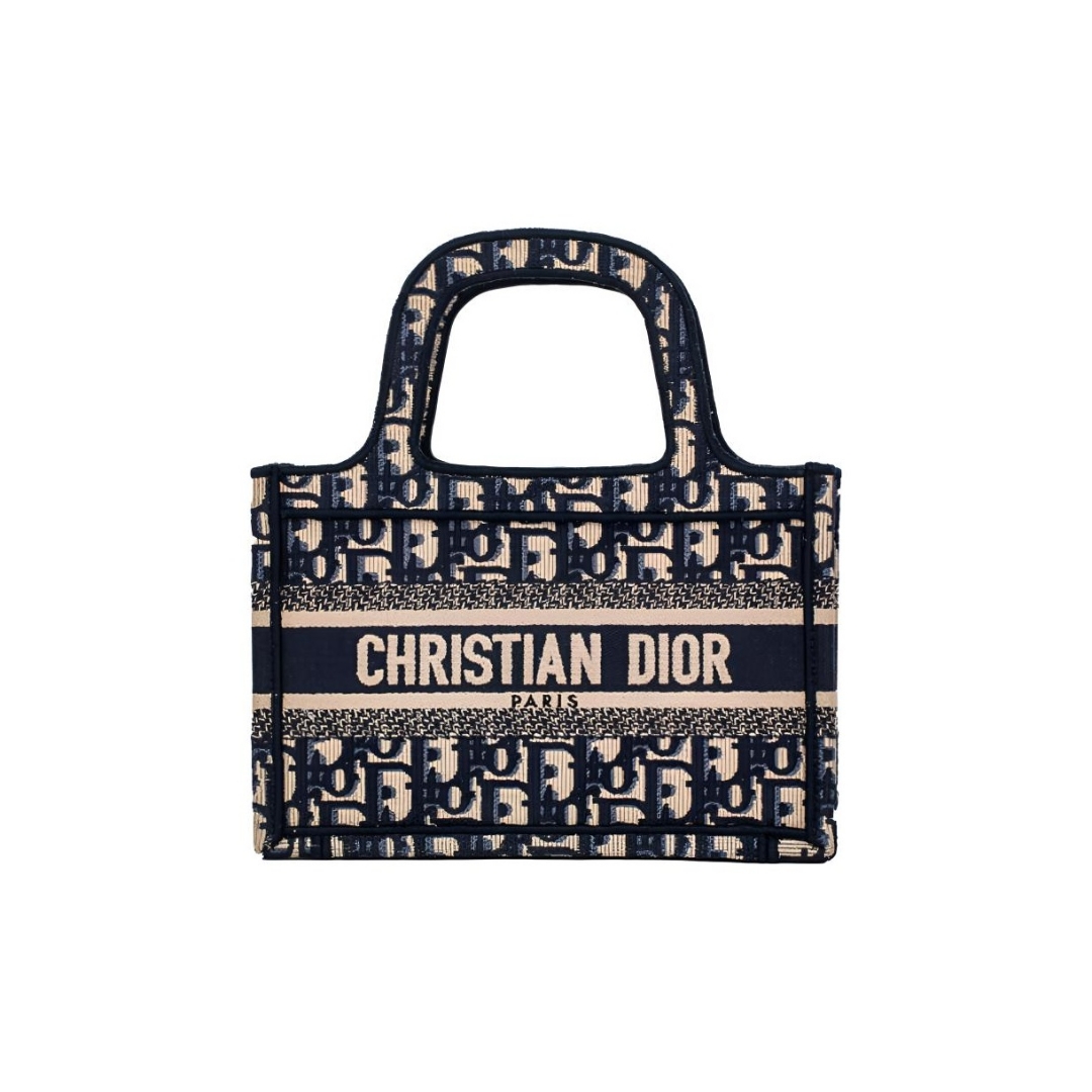 DIOR booktote 老花滿印托特包