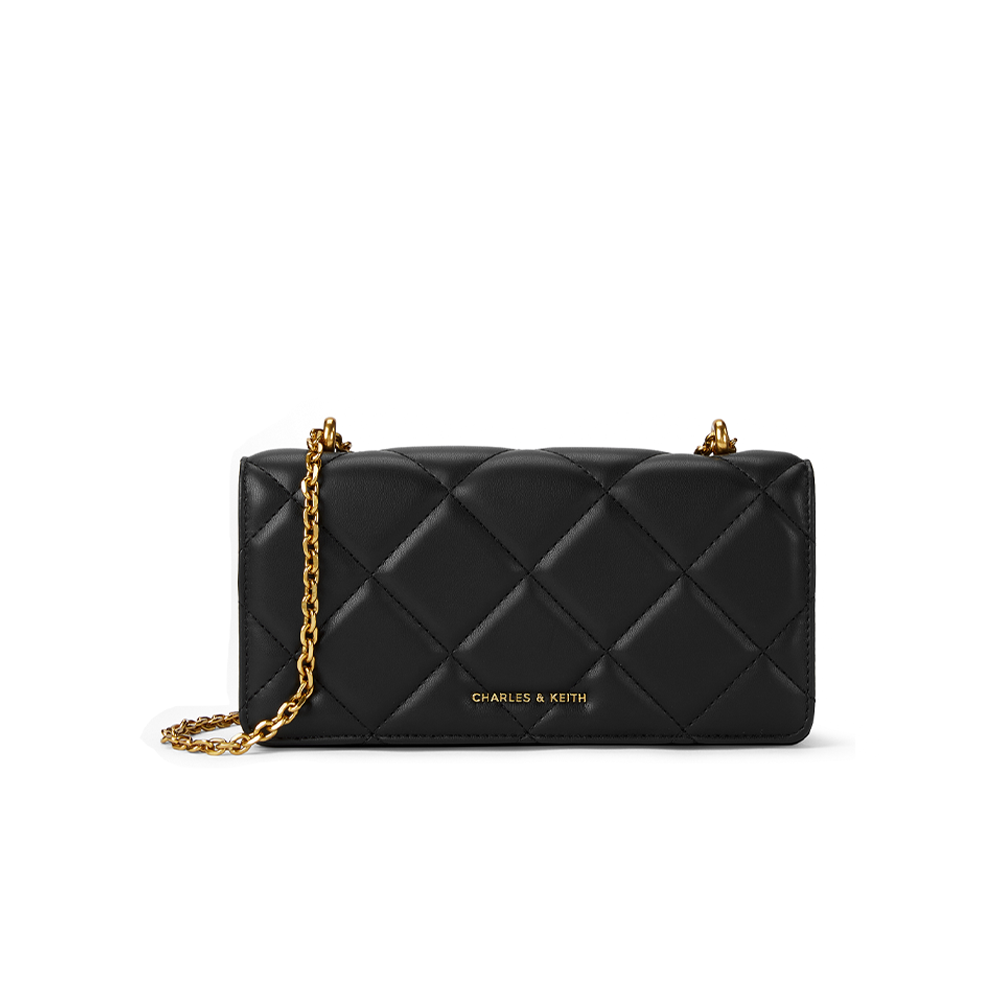 Candy&Kenny2025新款腋下小方包包女通勤菱格斜背包生日禮物