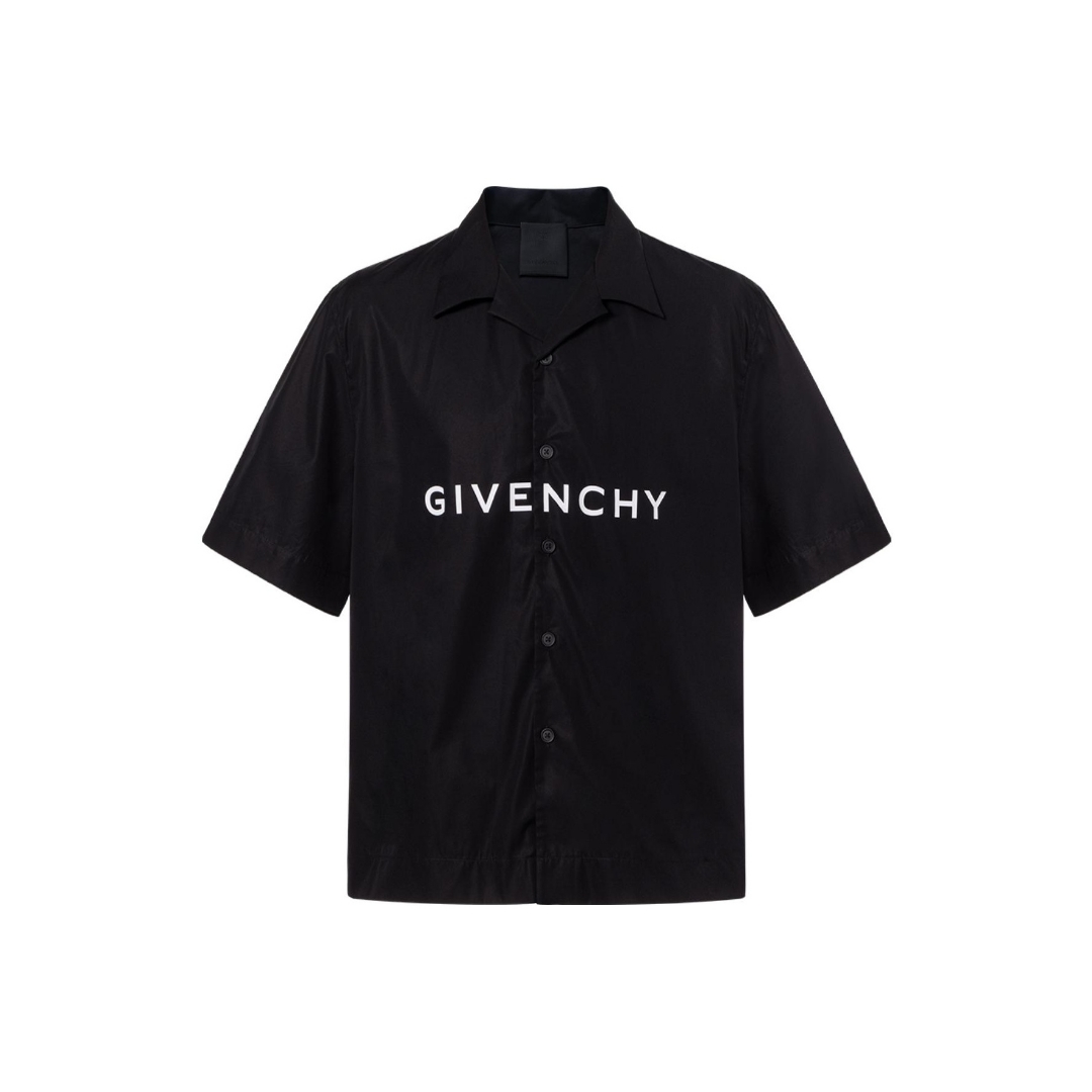 GIVENCHY 翻領logo短袖